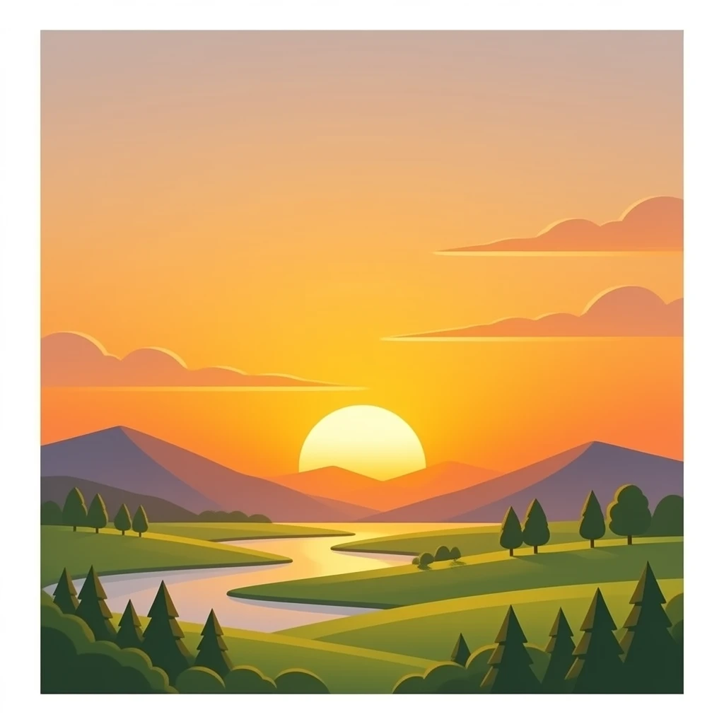 Sunset emoji