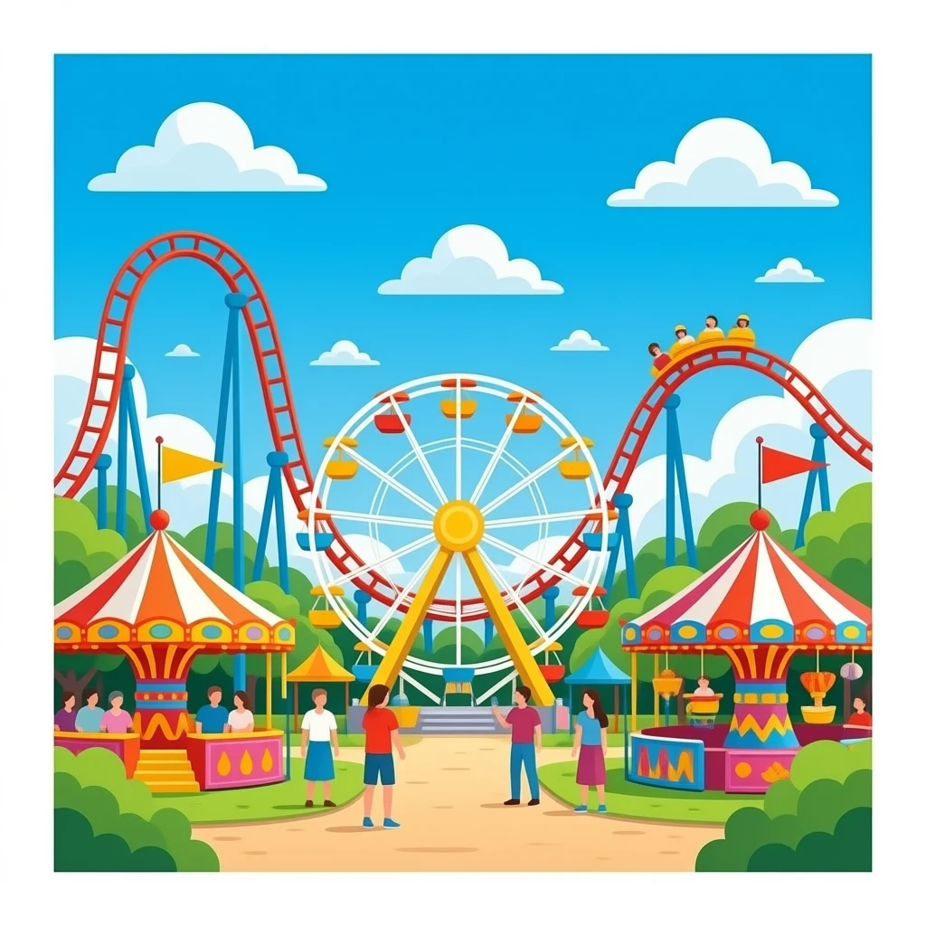 theme park emoji