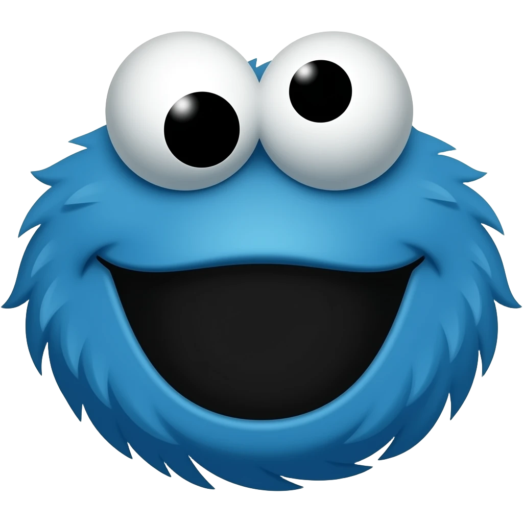 Cookie Monster emoji