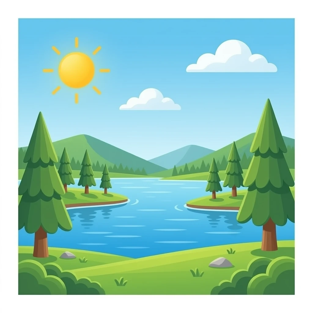 lake emoji