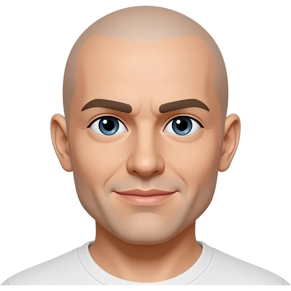 Bald emoji