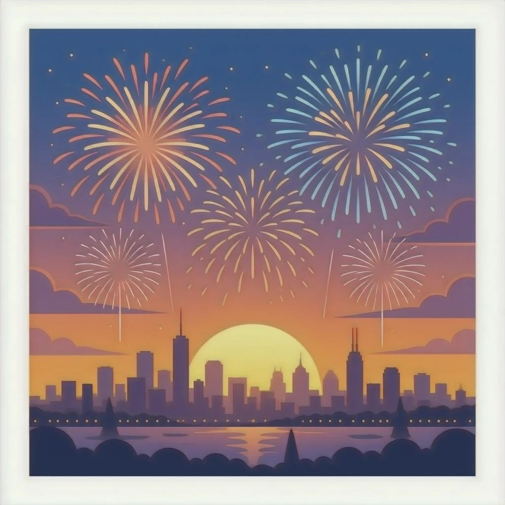 🎇🎆🌇🌆 emoji