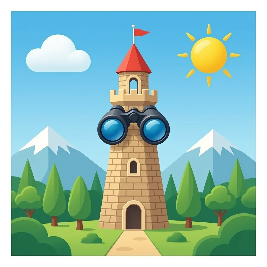 Tour jumelles emoji
