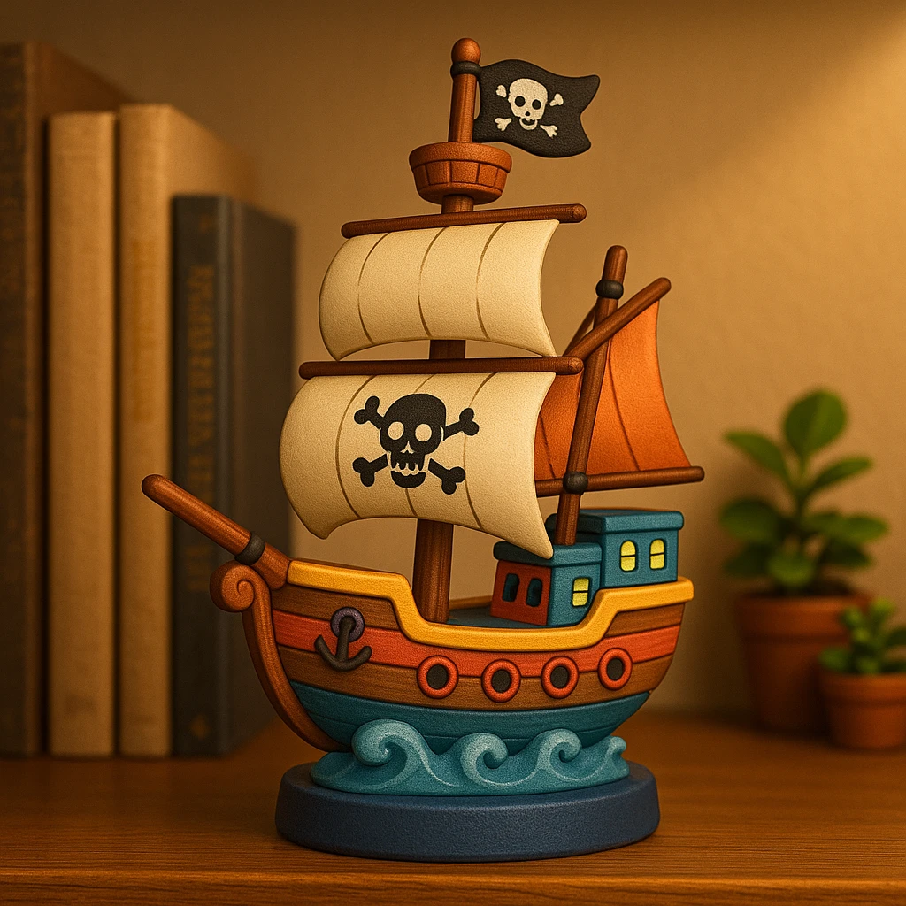 pirate ship emoji