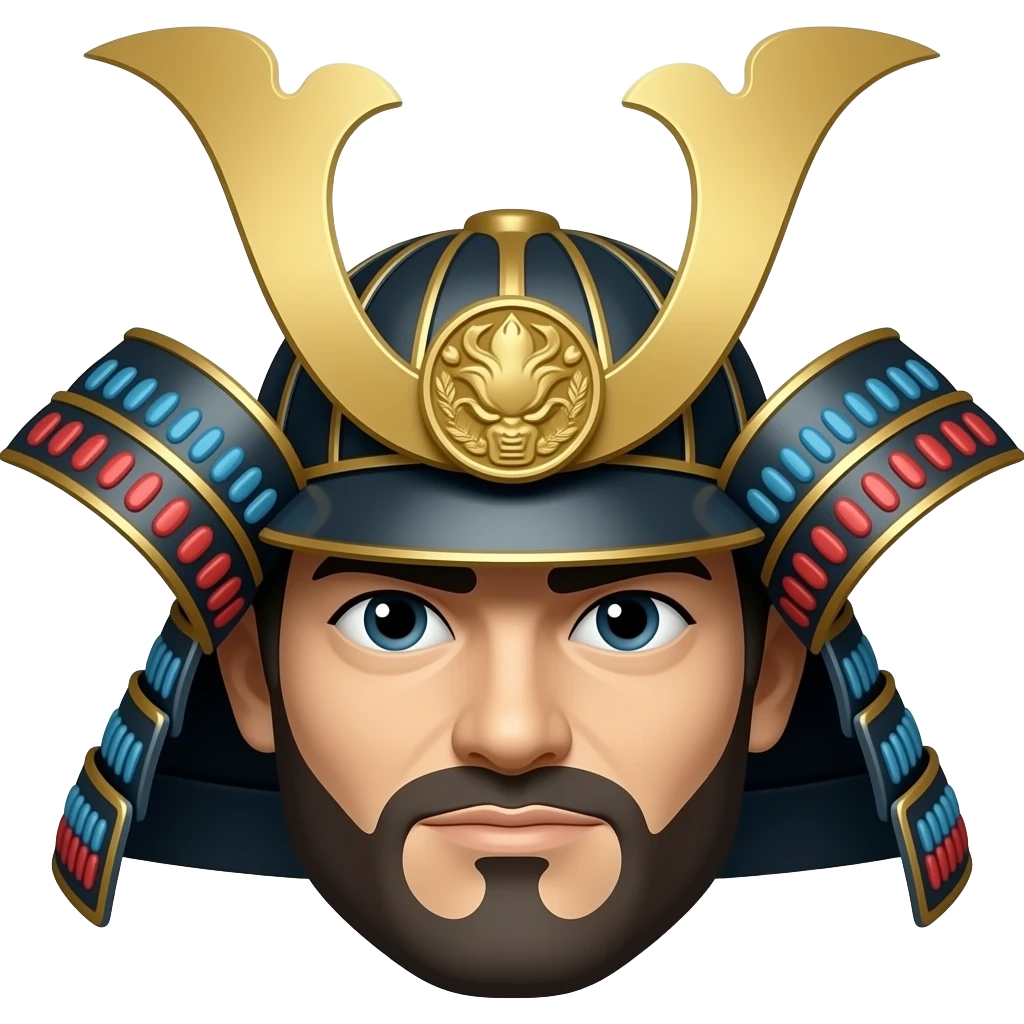 Samurai Face emoji