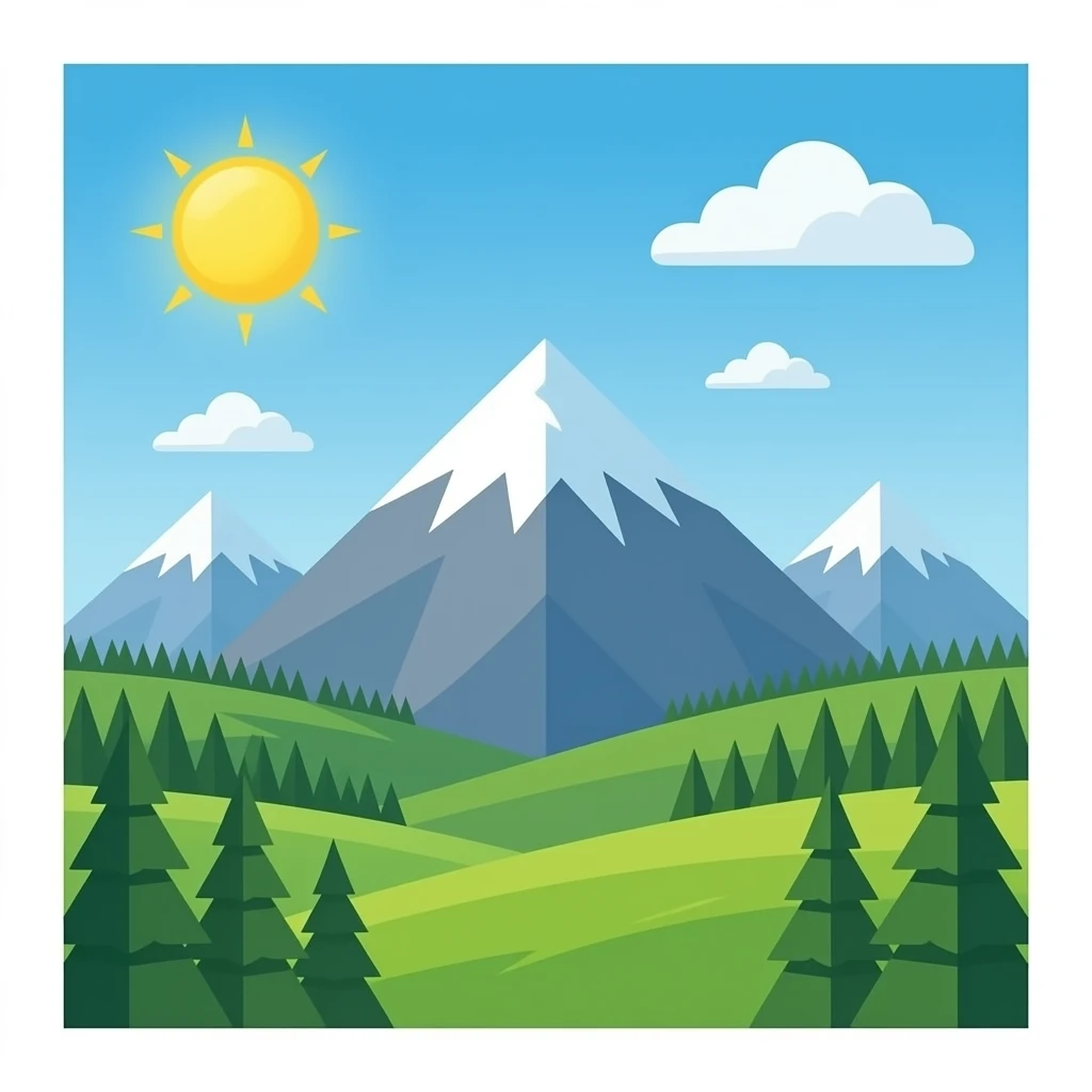 mountain emoji