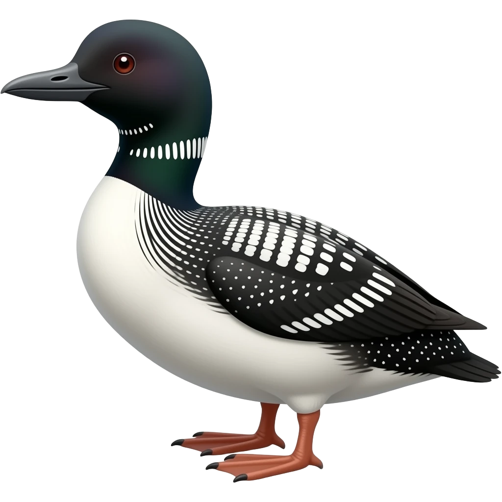 Loon bird emoji