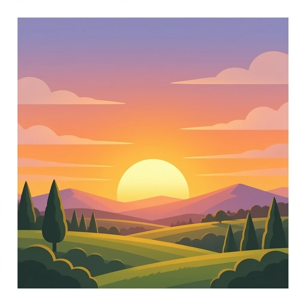sunset emoji