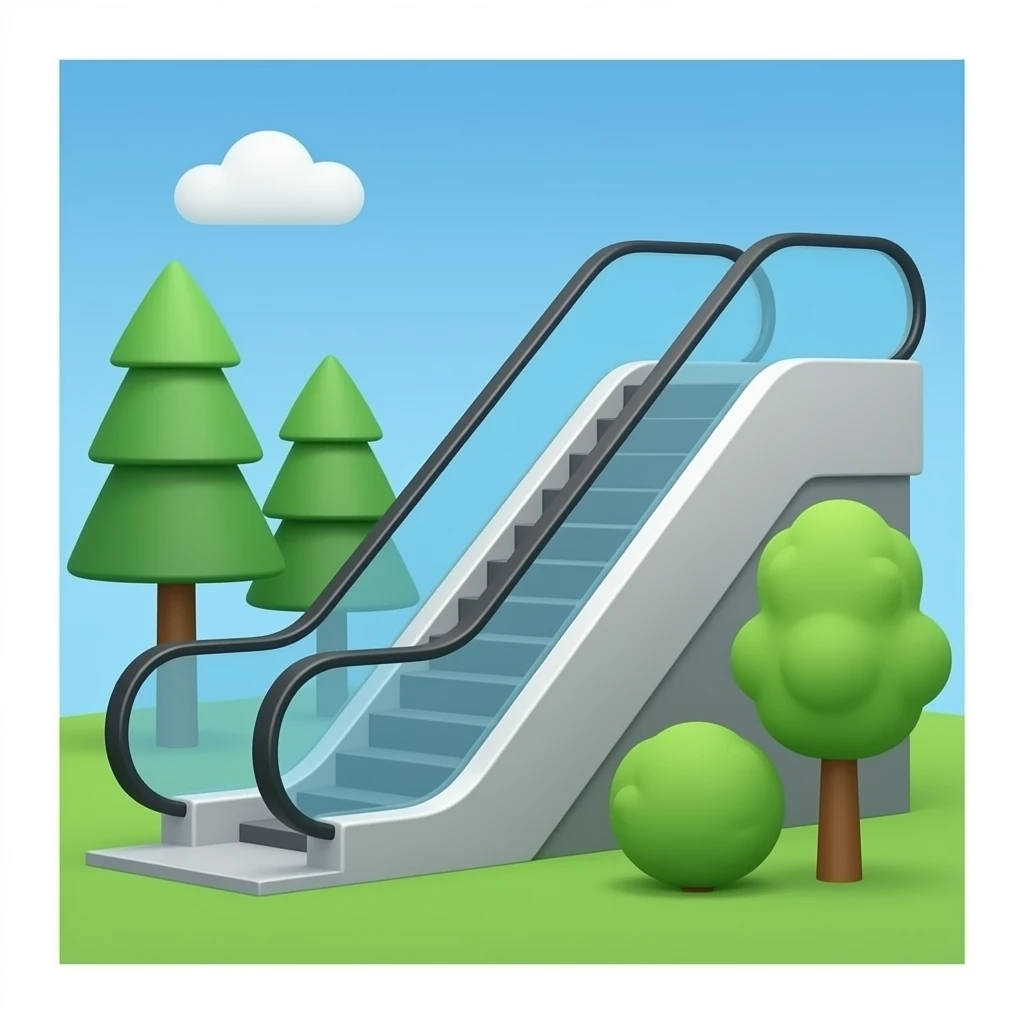 Escalator emoji