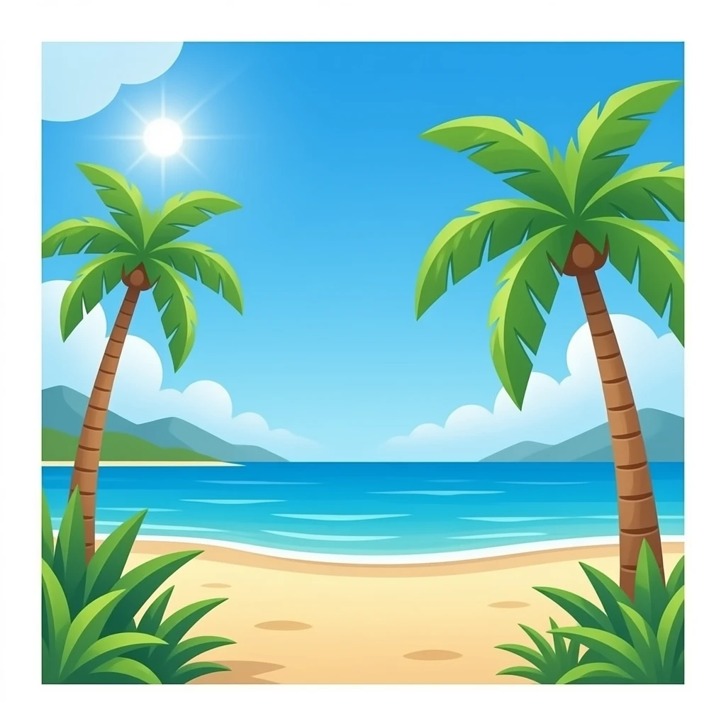 beach emoji