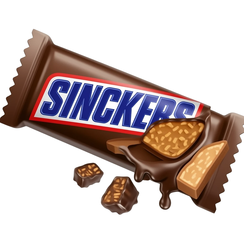 Snickers emoji