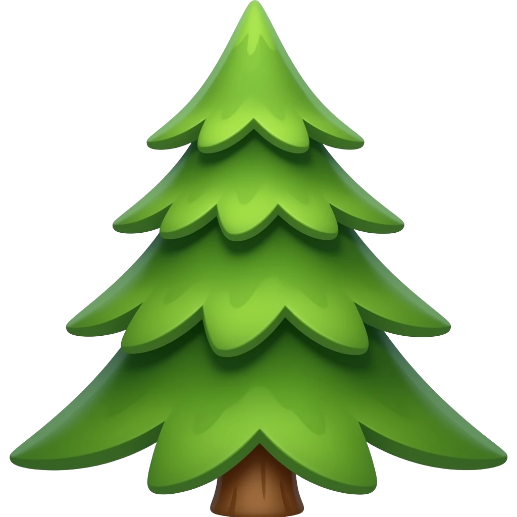pine tree emoji