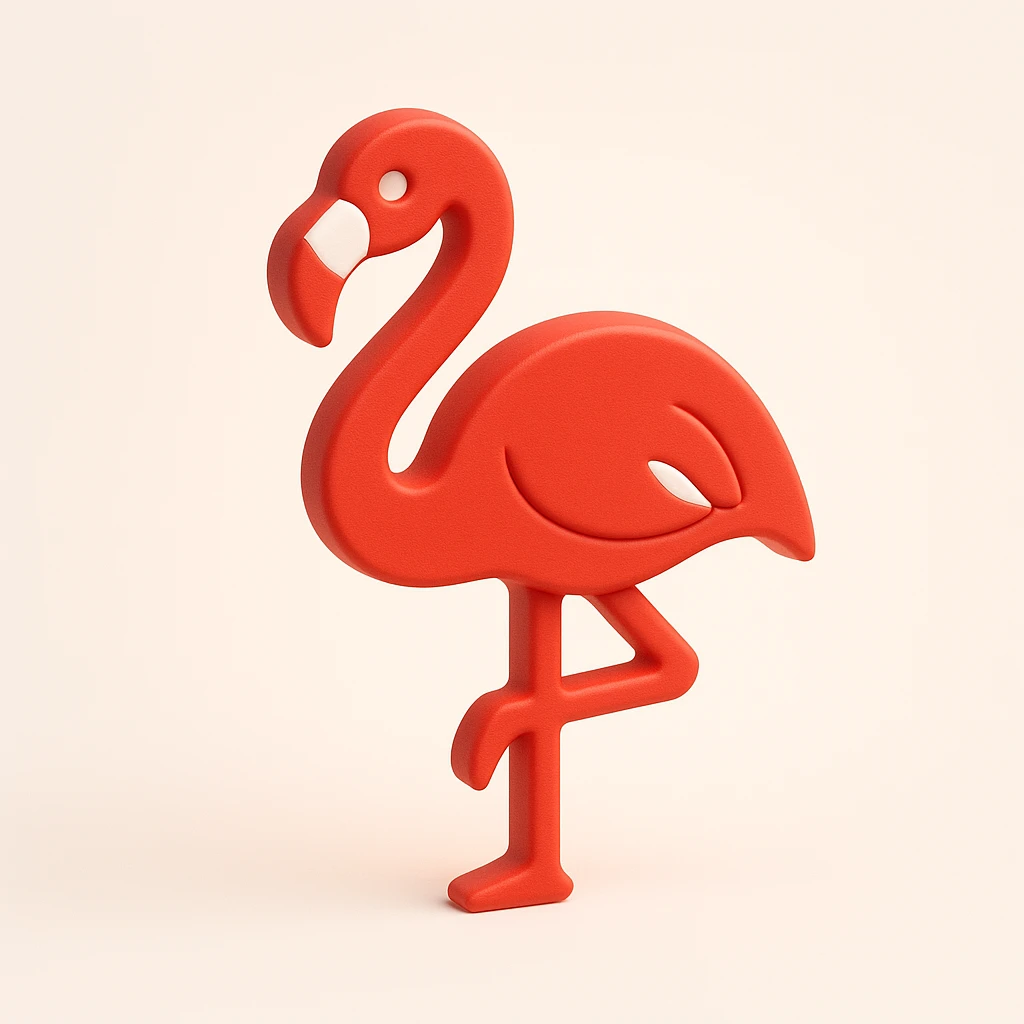 flamingo emoji