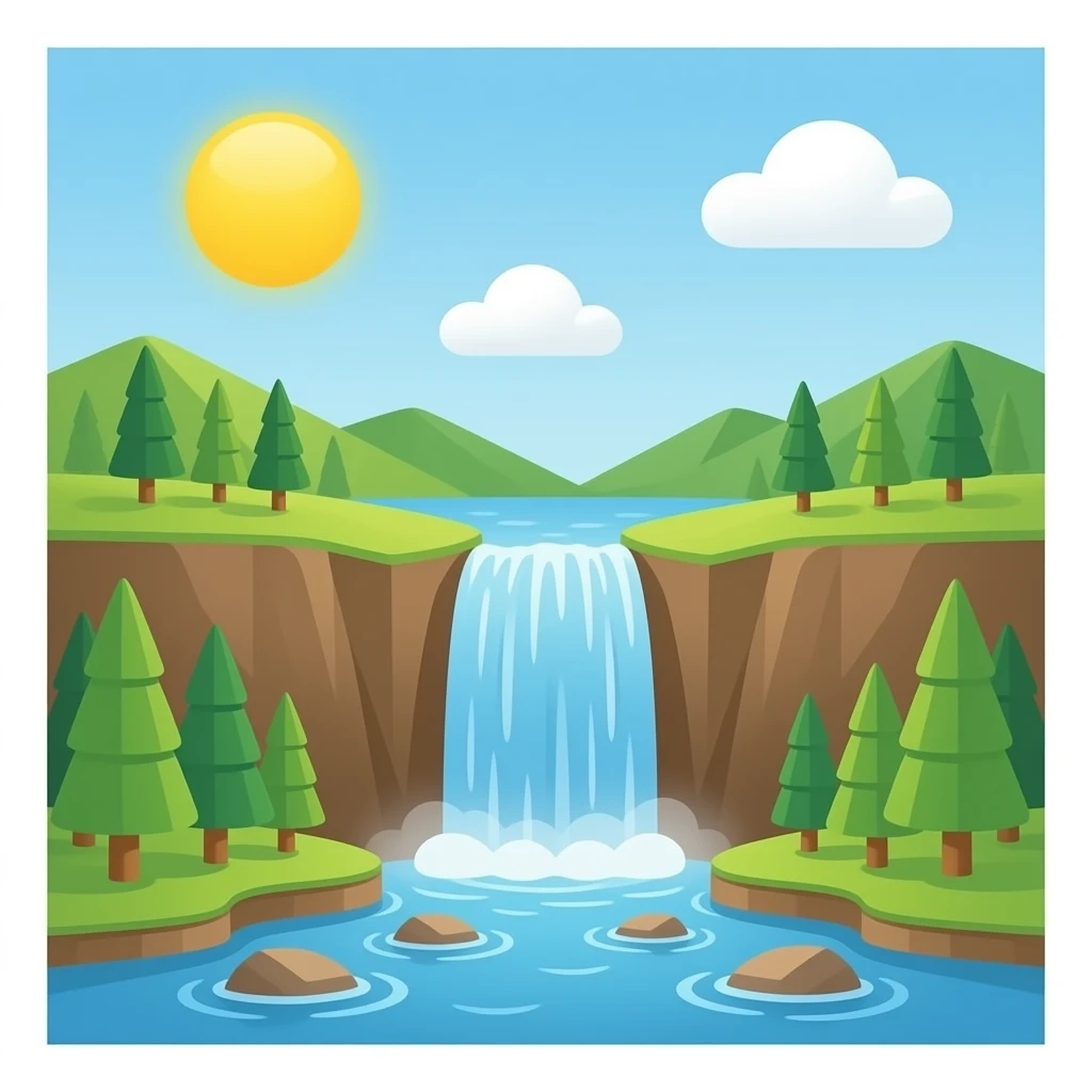 Falls emoji