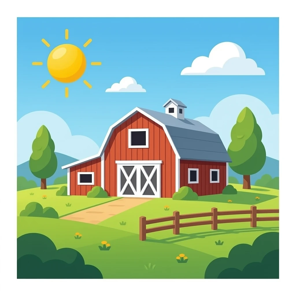 barn emoji