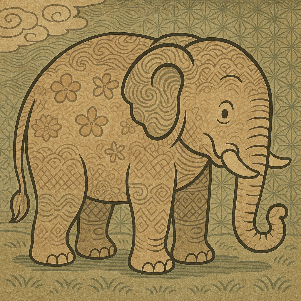 Elephant emoji