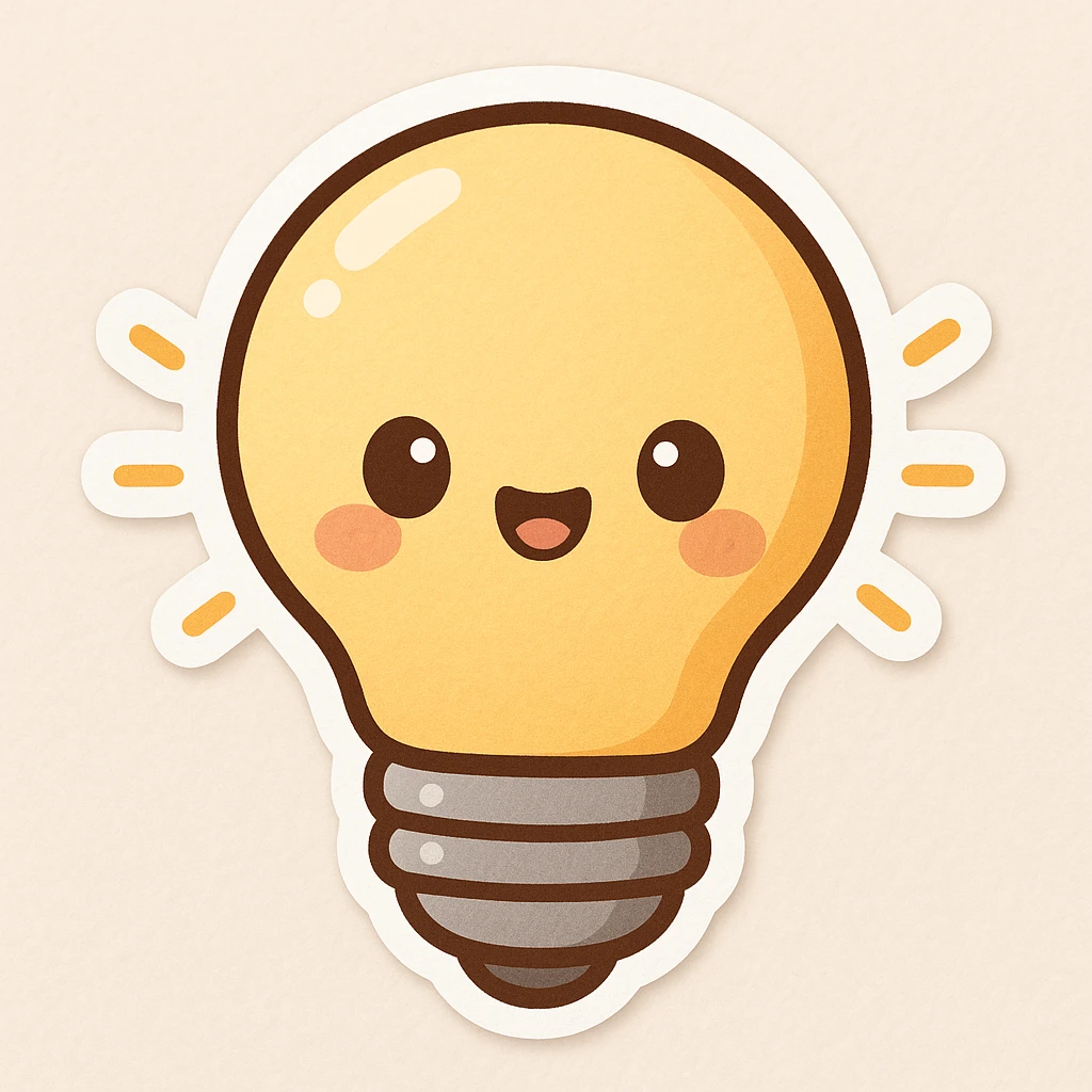 bulb emoji