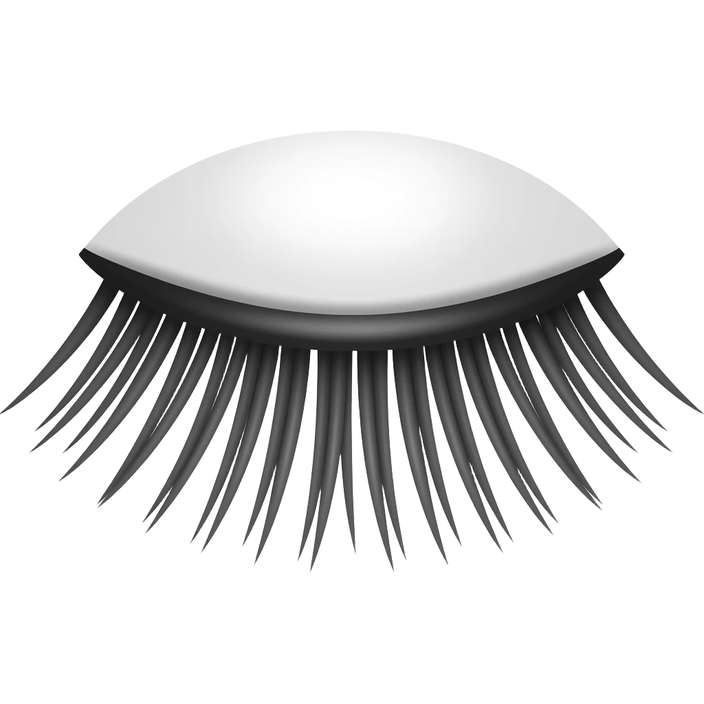 Eyelash emoji