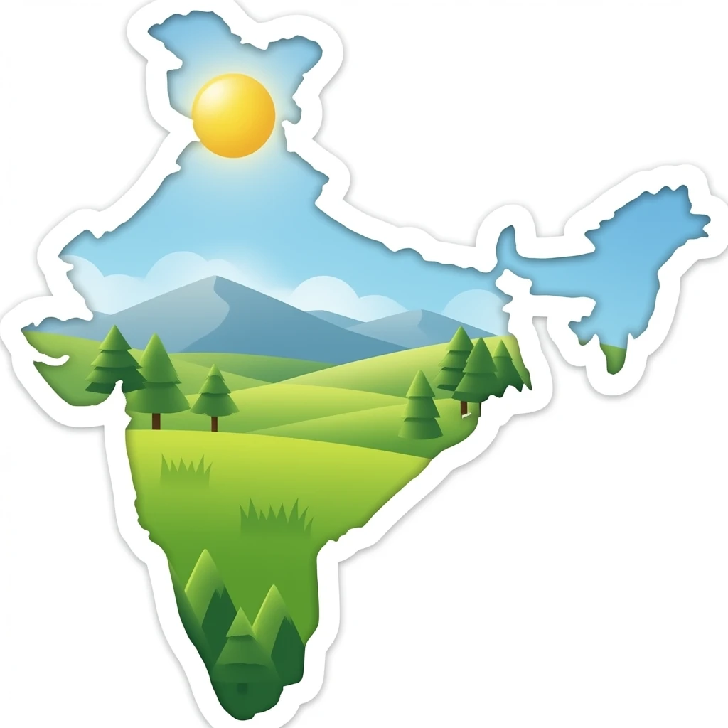 Indian map emoji