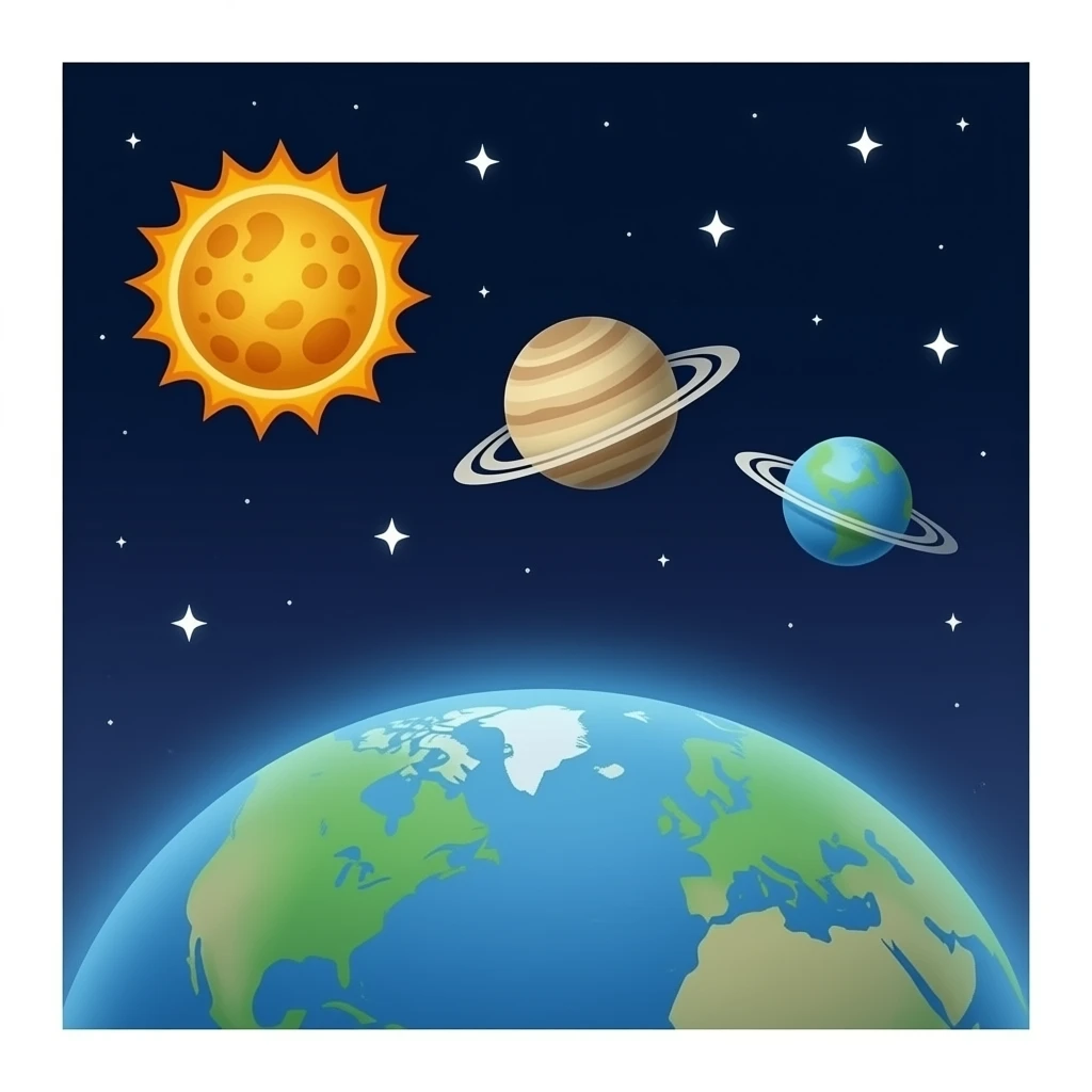 Solar system emoji