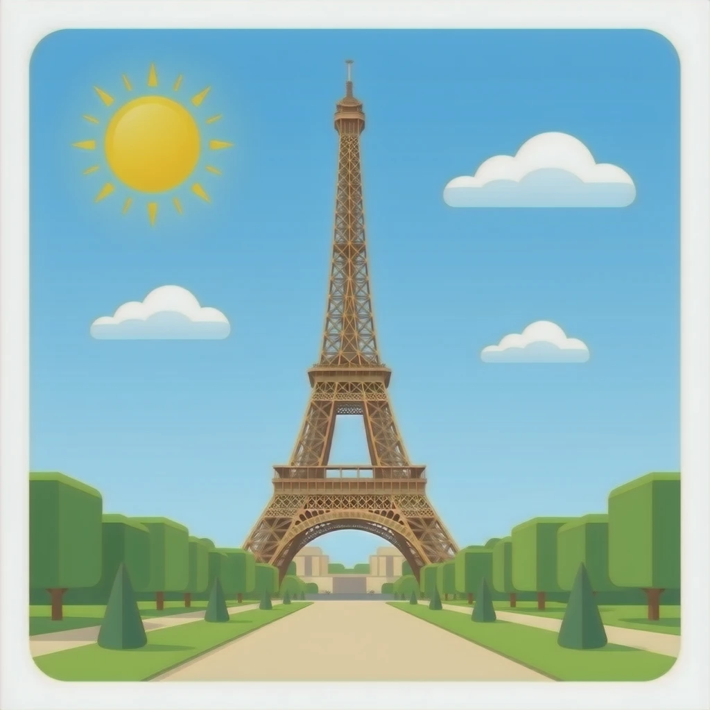 Tour effel emoji