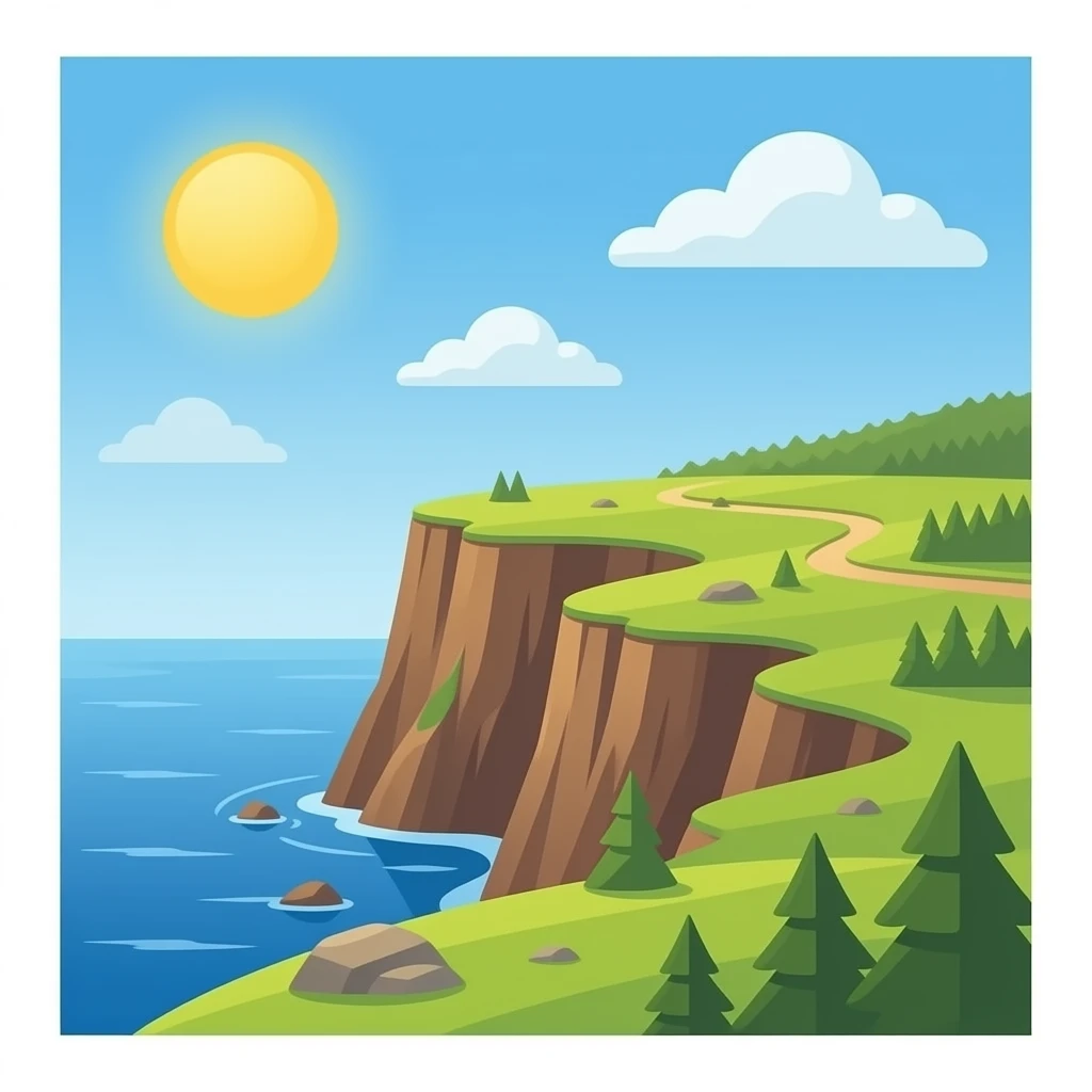 cliff emoji
