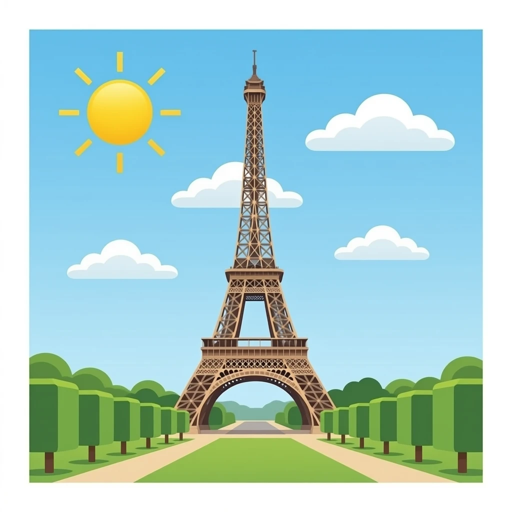 Torre Eiffel emoji