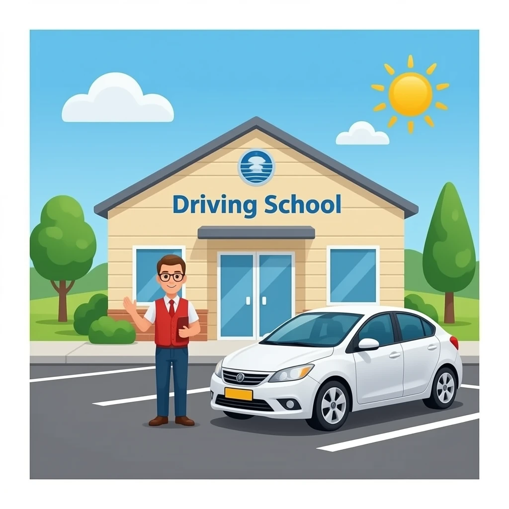 driving school emoji