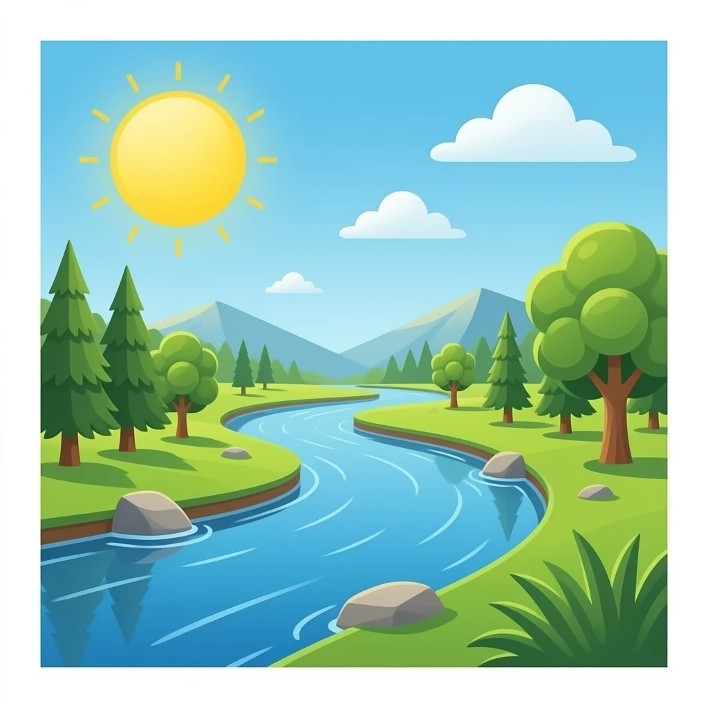 নদী emoji
