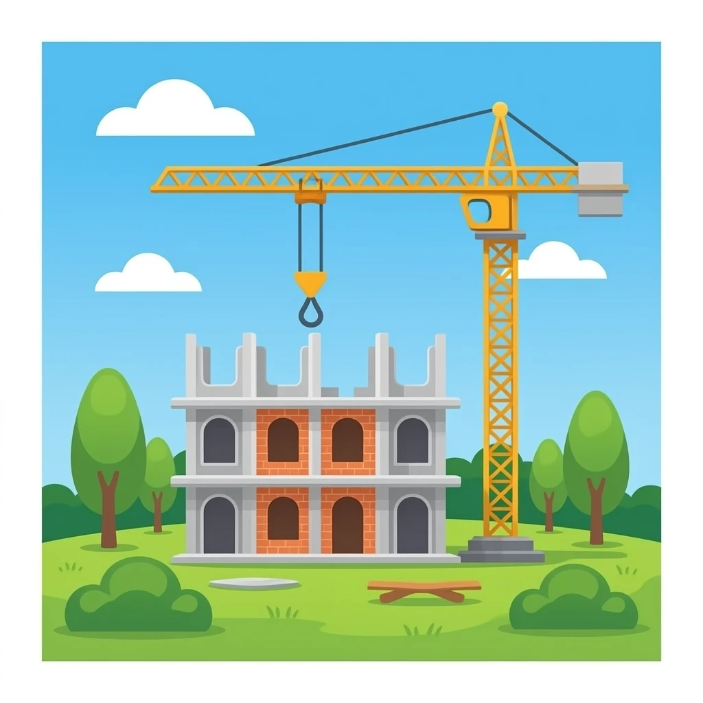 działka budowlana emoji