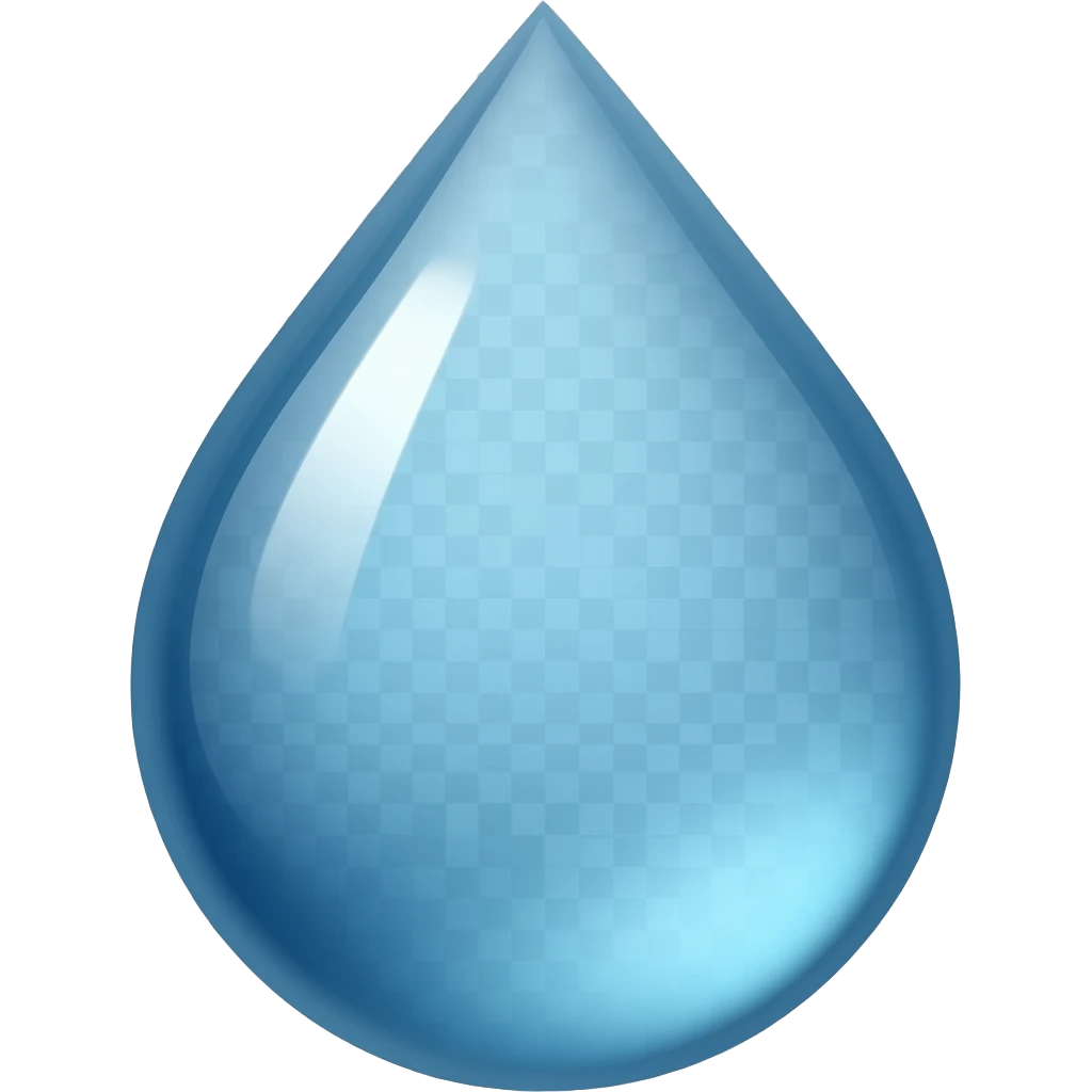 water drop emoji