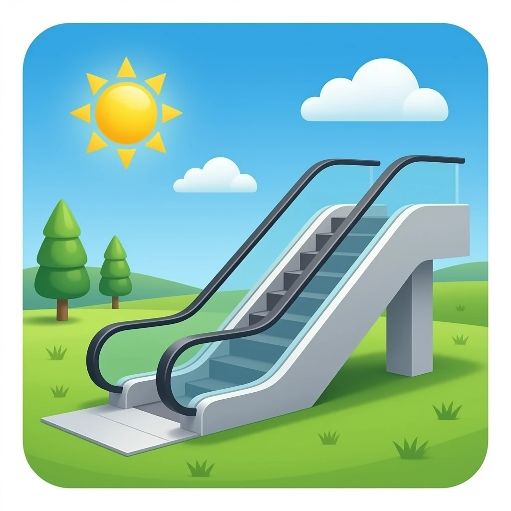 escalator emoji