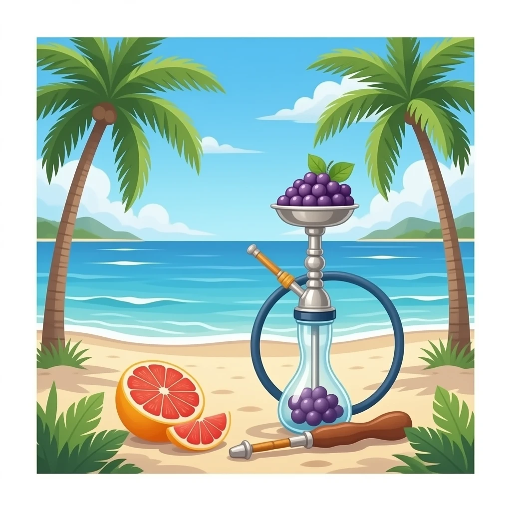 Make it a natural fruit shisha make shisha bowl a grapfruitmake the hooka bowl a grapfruit on Hollywood beach fl emoji