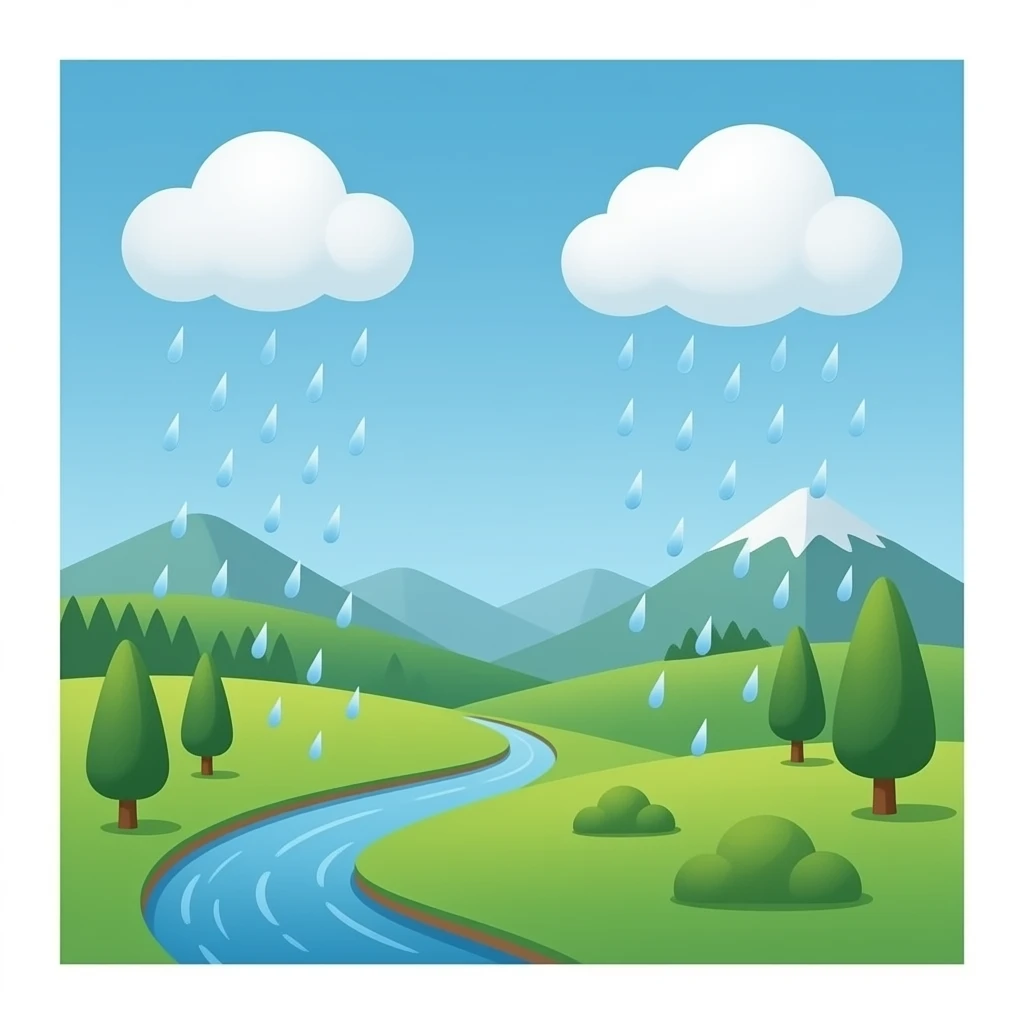 Rain emoji