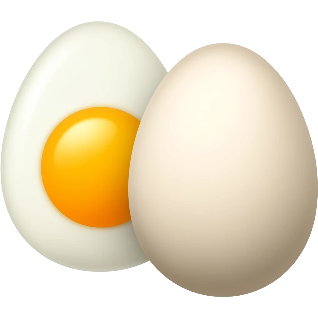 2 BOILED EGGS emoji