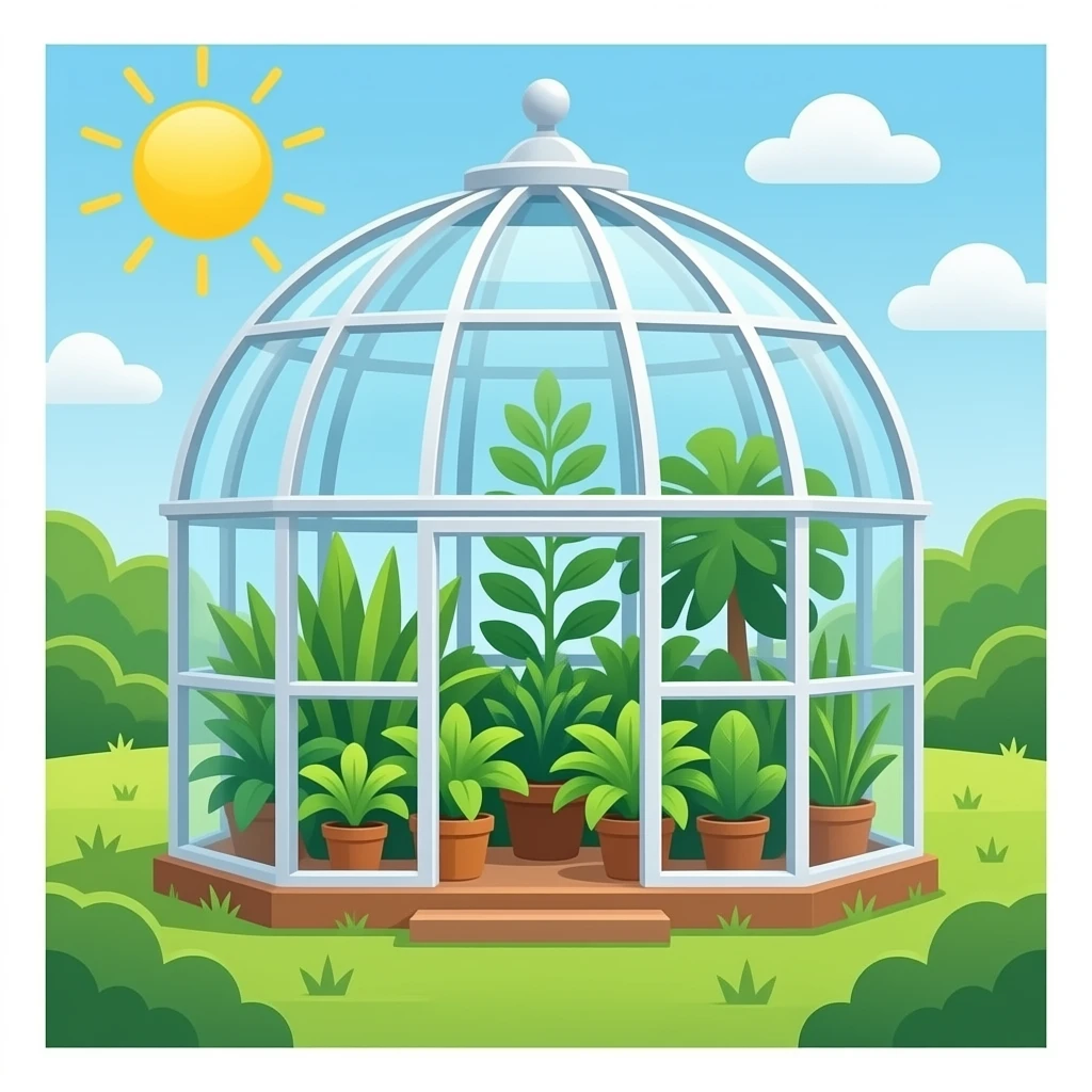 dome greenhouse emoji