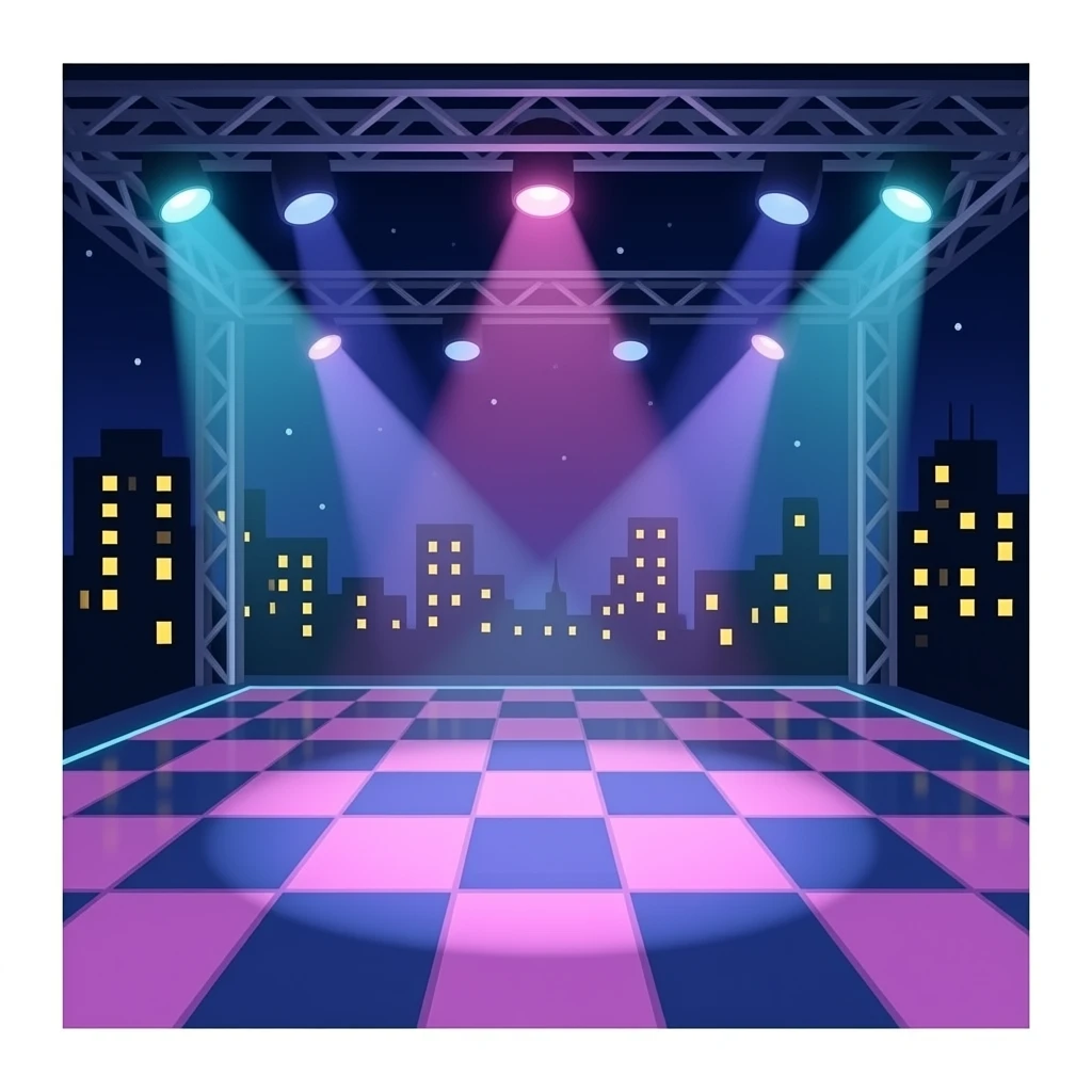 disco floor emoji