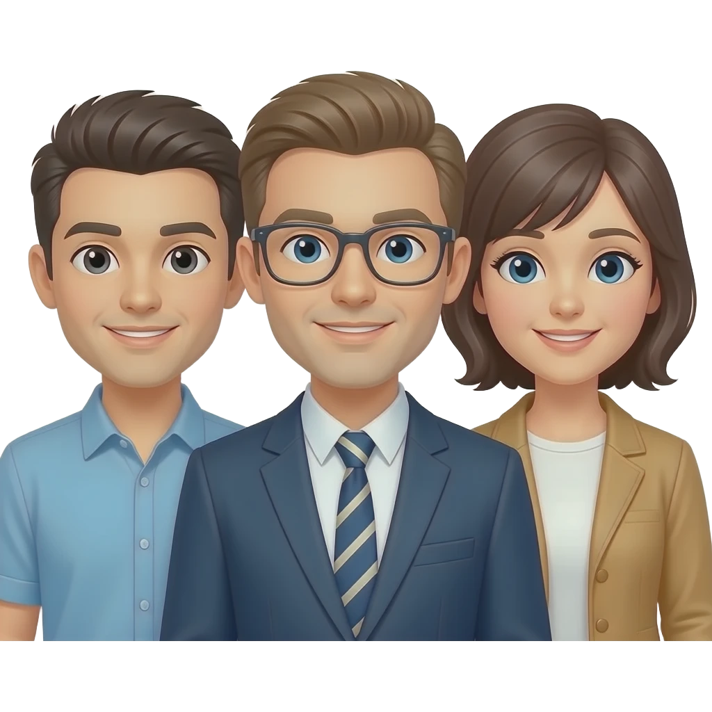Trio emoji