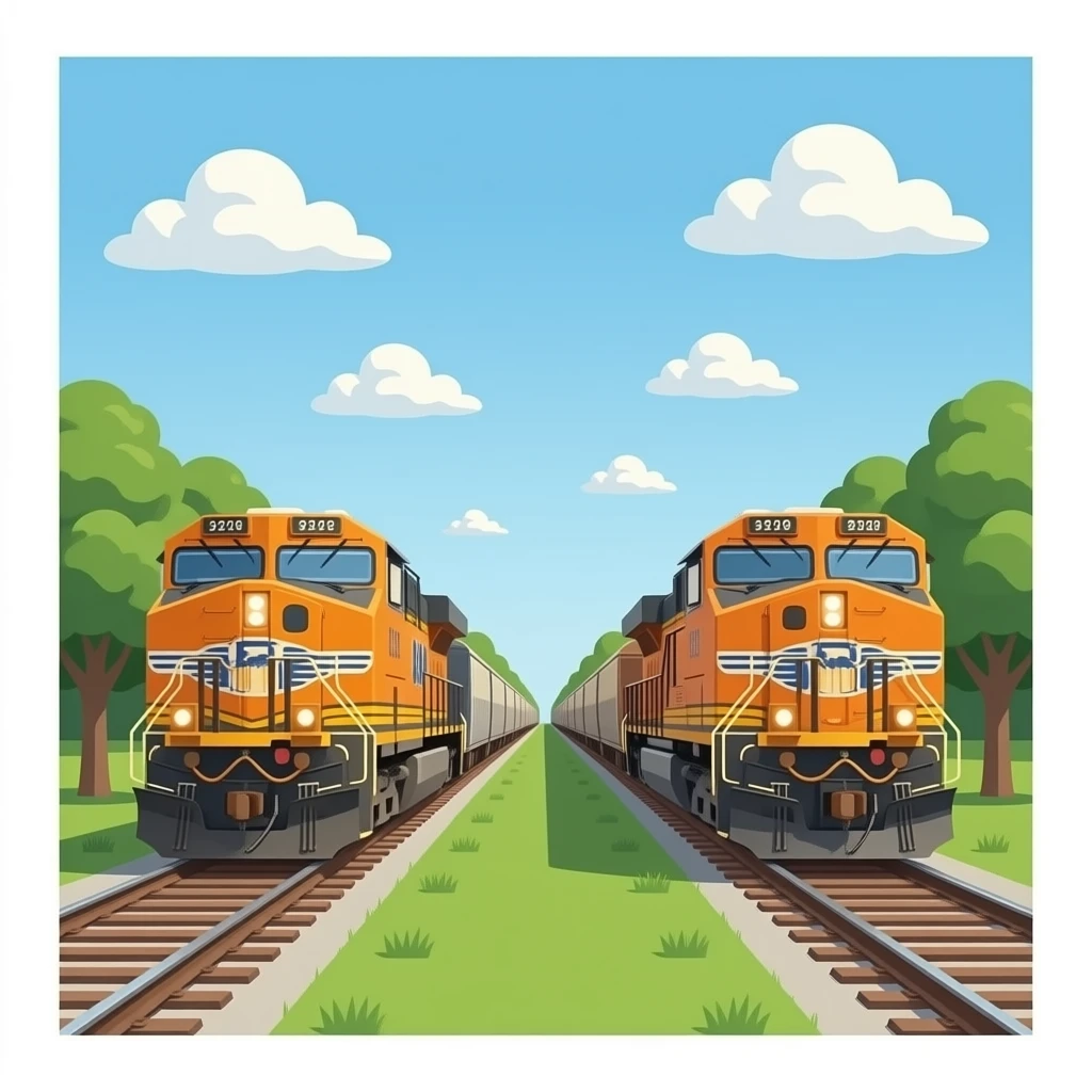 Freight Train Both Sides emoji