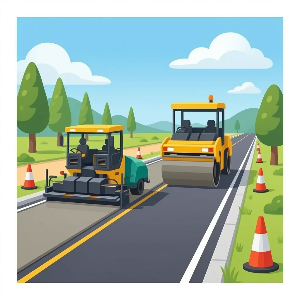 Road paving situation emoji