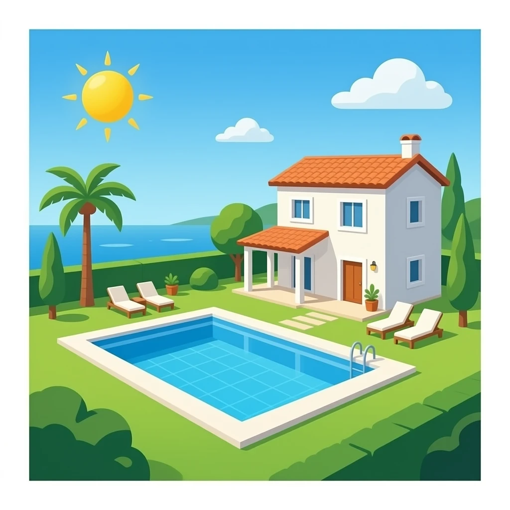 pool villa emoji