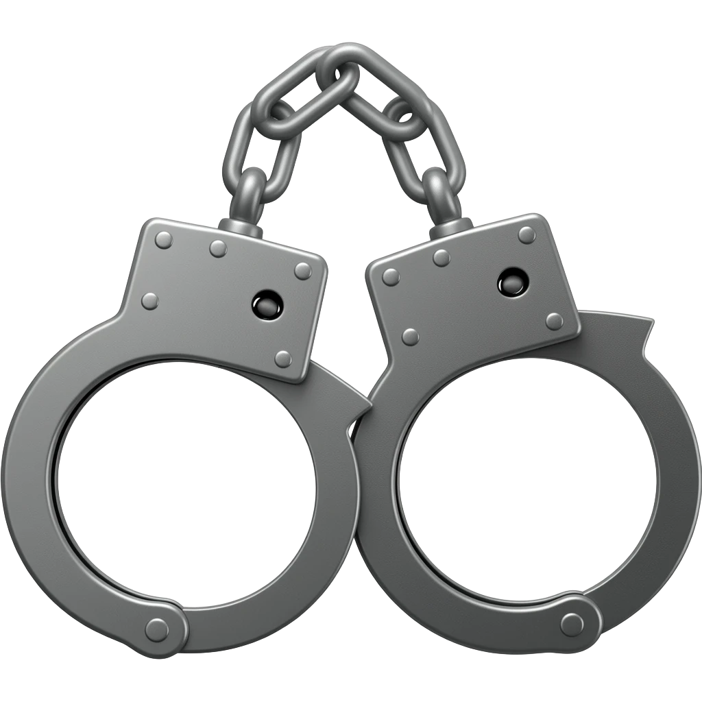 handcuffs emoji