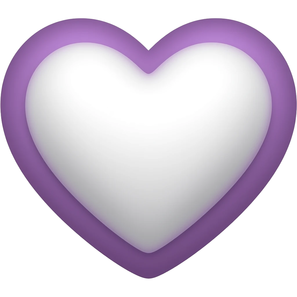 🤍💜 emoji