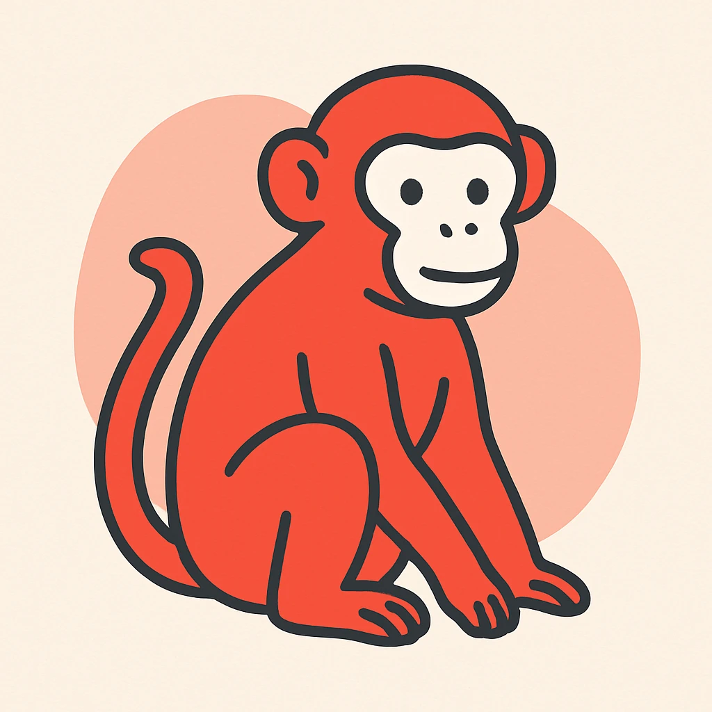 Monkey emoji