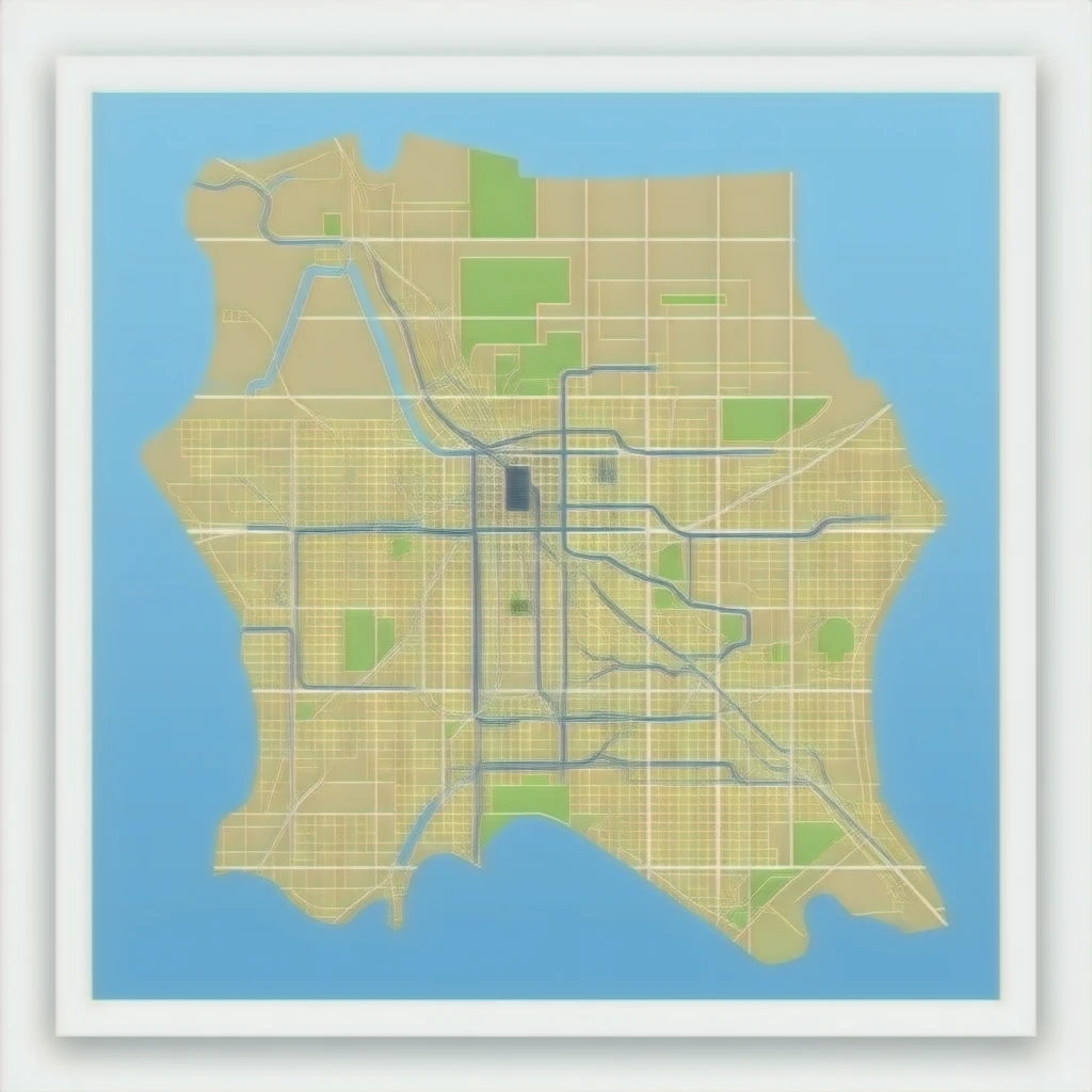 map of LA city emoji | AI Emoji Generator