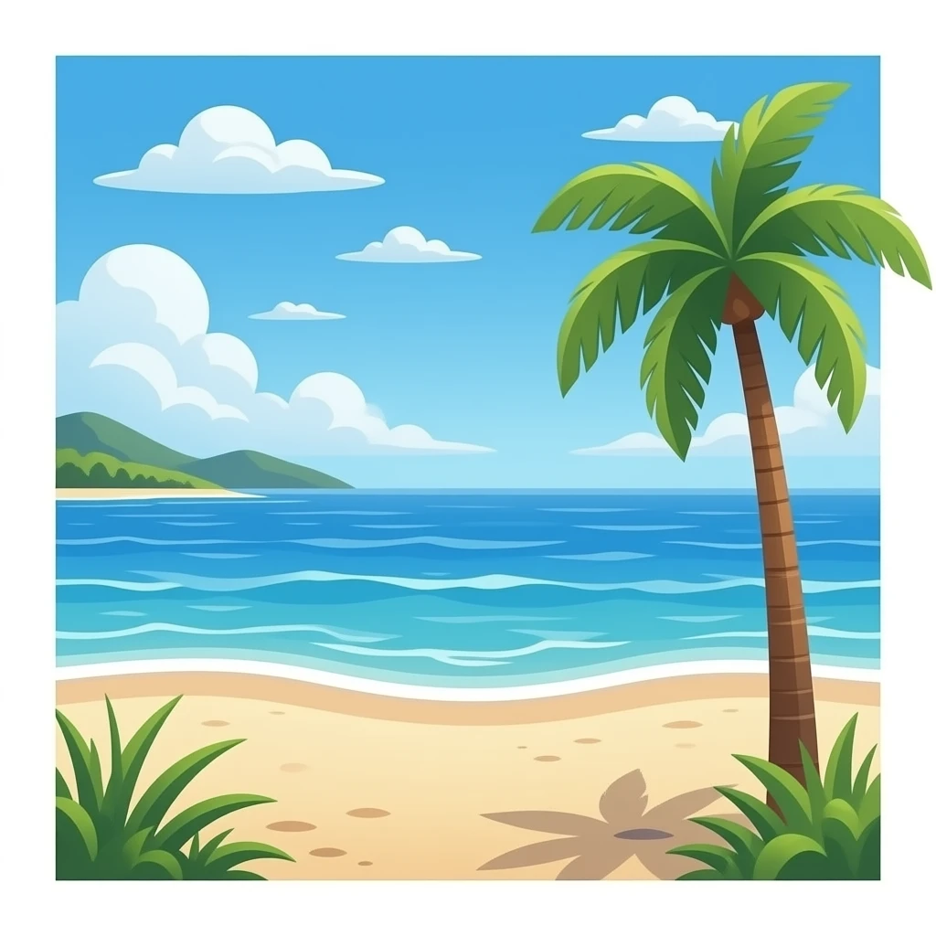 beach emoji