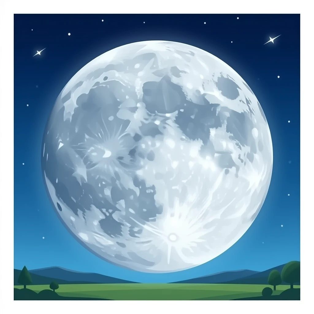 Moon emoji