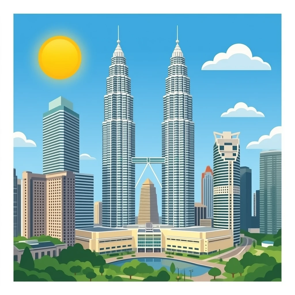 Twin tower kaula Lamour emoji