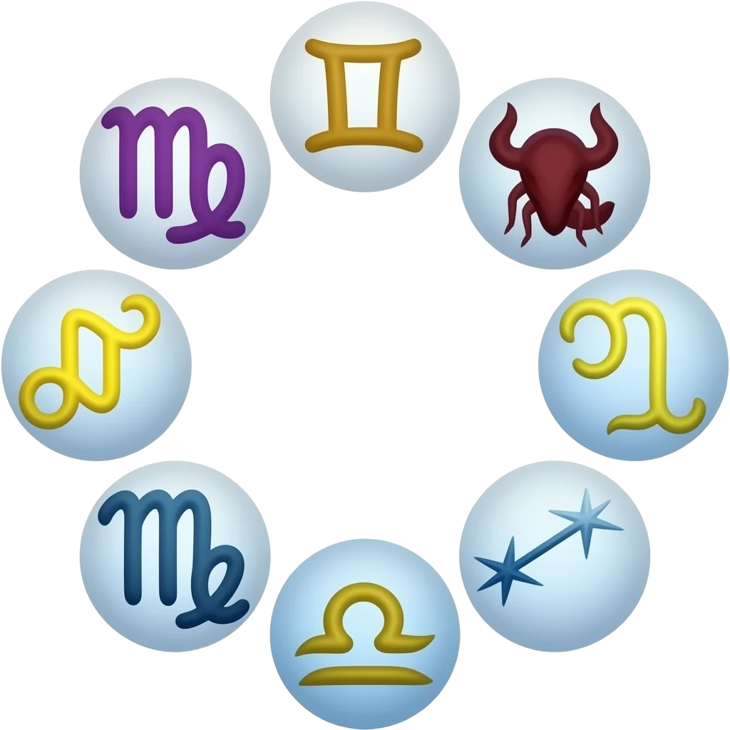 ♈-♉-♊-♋-♌- part 2 emoji