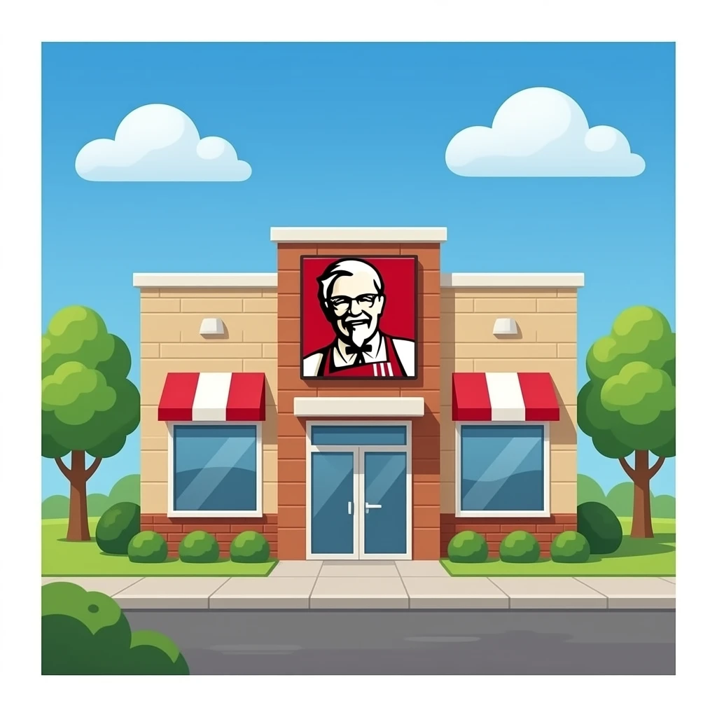 Make a  kfc emoji